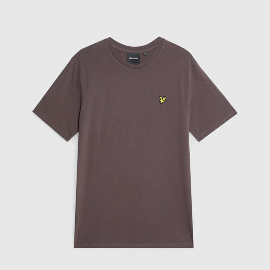 TS400VOG-X863 Lyle & Scott Plain T-Shirt Short Sleeve Espresso