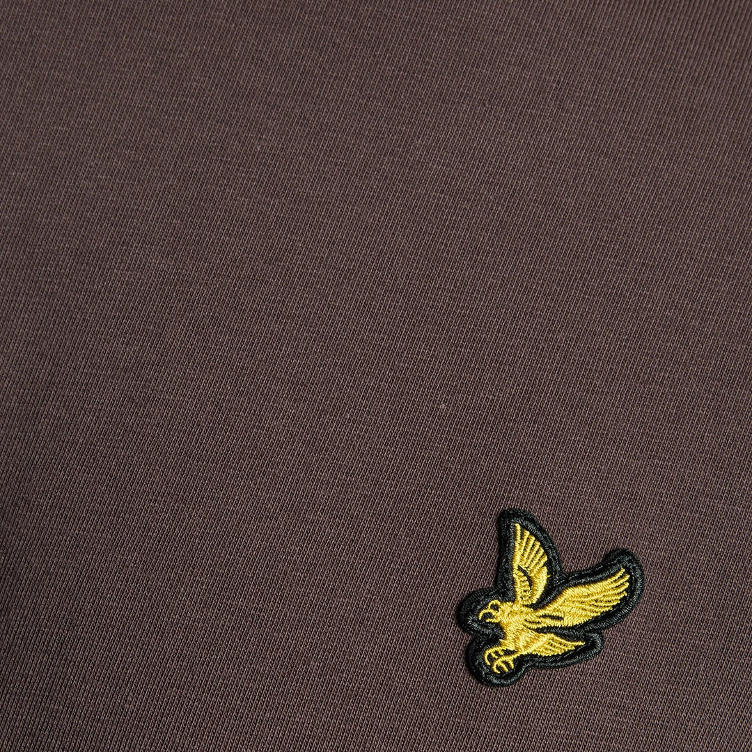 TS400VOG-X863 Lyle & Scott Plain T-Shirt Short Sleeve Espresso