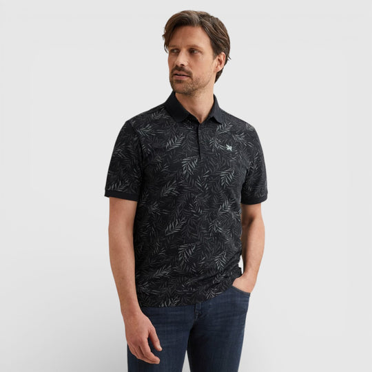 VPSS2602812-5073 Vanguard Polo Stretch Pique Blend Sky Captain / Blauw