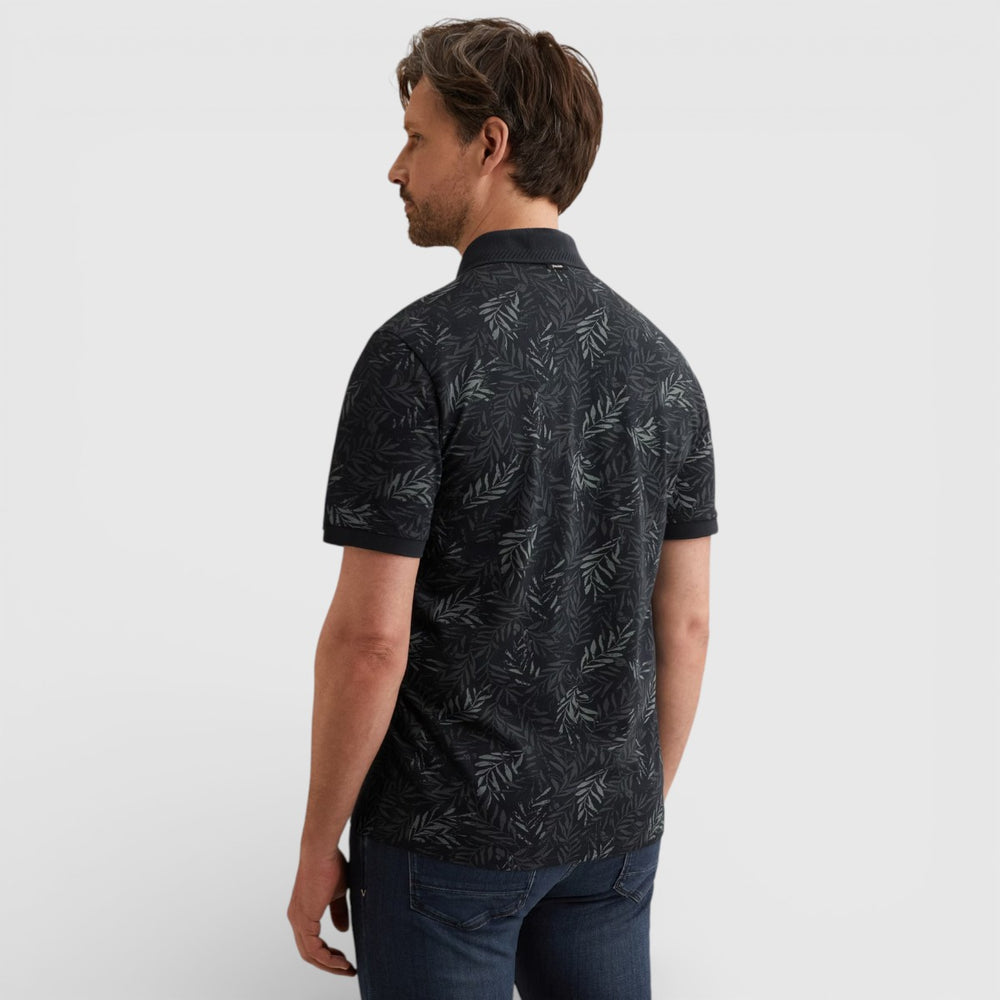 VPSS2602812-5073 Vanguard Polo Stretch Pique Blend Sky Captain / Blauw