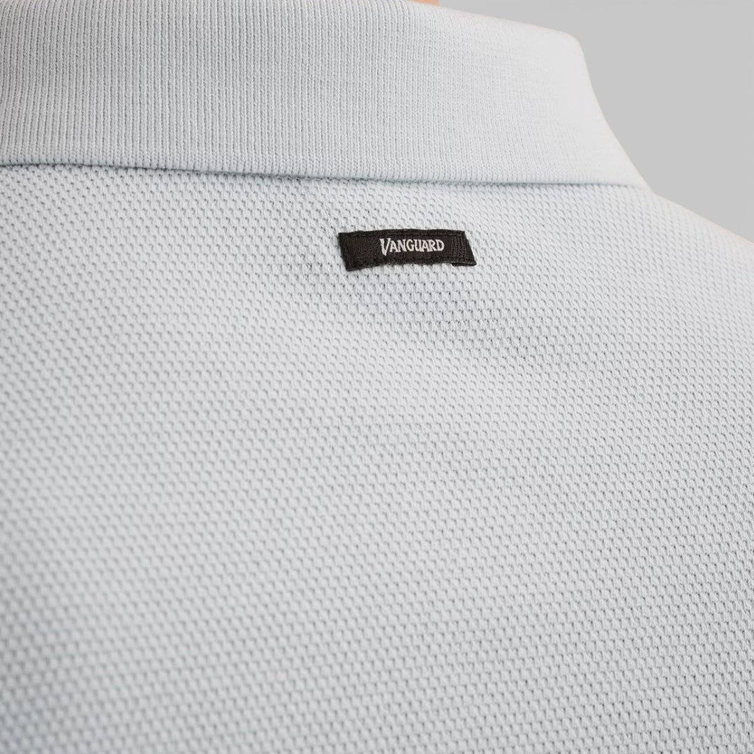 VPSS2603822-4295 Vanguard Polo Four Tuck Pique Skyway / Lichtblauw