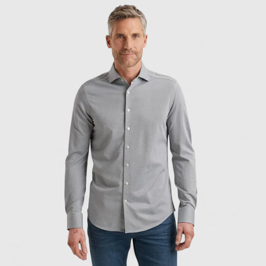 VSI2509225-5279 Vanguard Shirt Versatile Oxford Jersey Bering Sea / Blauw