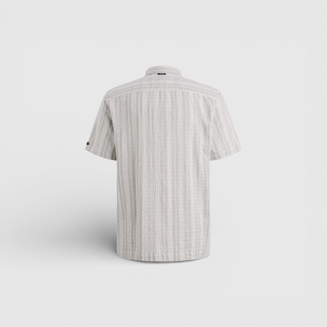 VSIS2603235-6390 Vanguard Overhemd met Dobby Streep Tea / Ecru