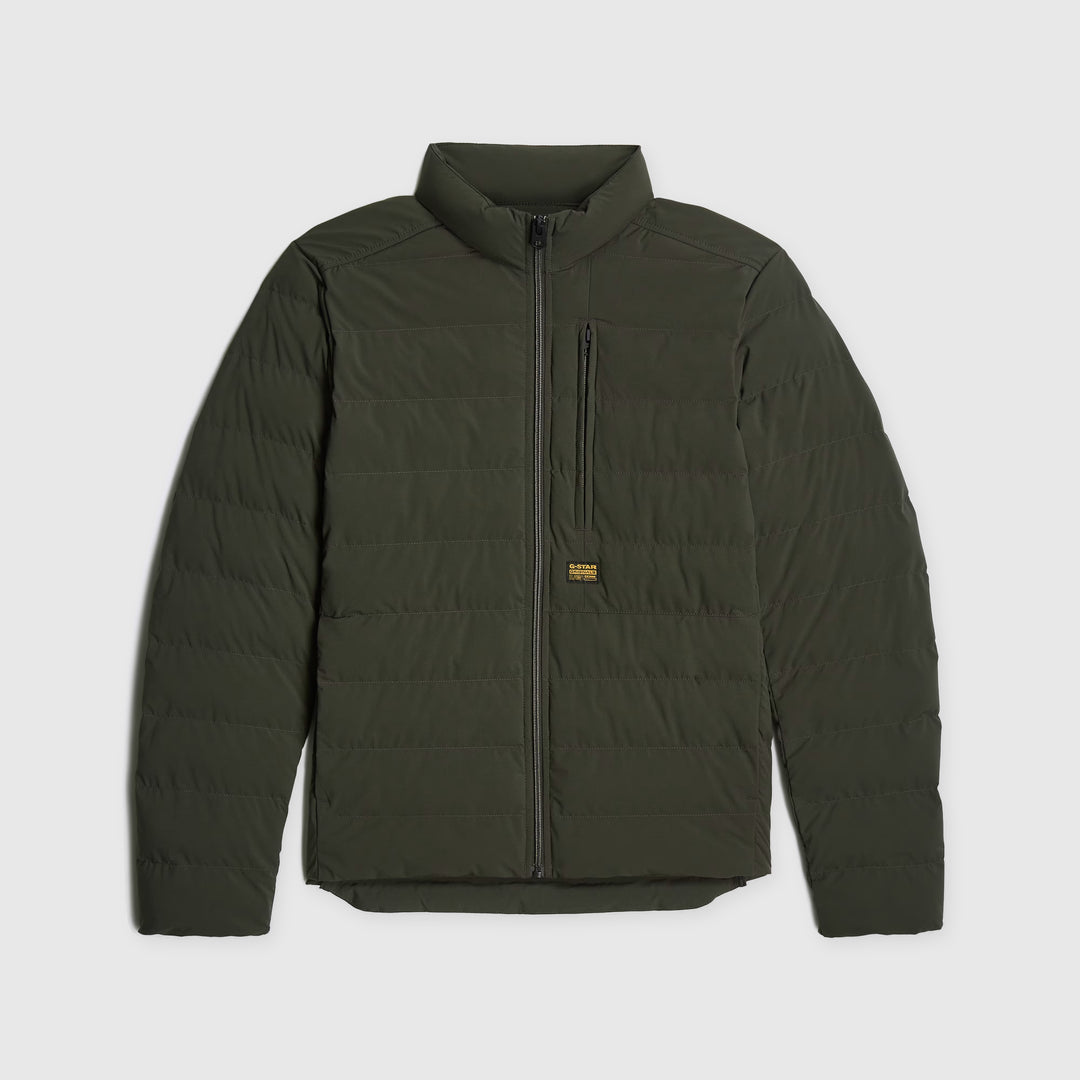 G-Star RAW Foundation Liner jack D24276-D518-995 in Asfalt, vrijstaand vooraanzicht