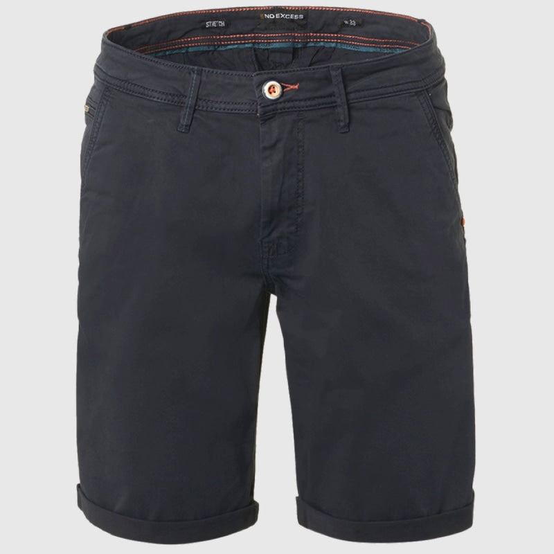 198190366sn 078 short chino twill stretch no-excess korte broek night crop1