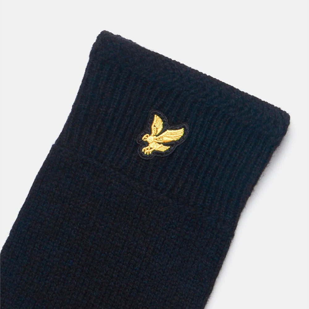 Lyle & Scott Racked rib gloves